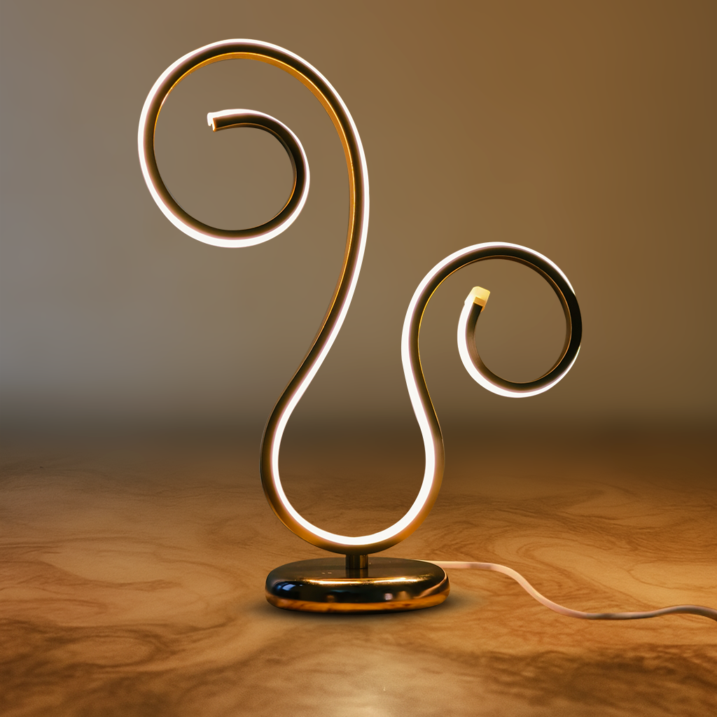 Curvea Luxe Glow (build in- LED) Floor Lamp