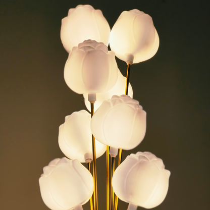 Golden Stem Petal (Tulume Glow) Floor Lamp