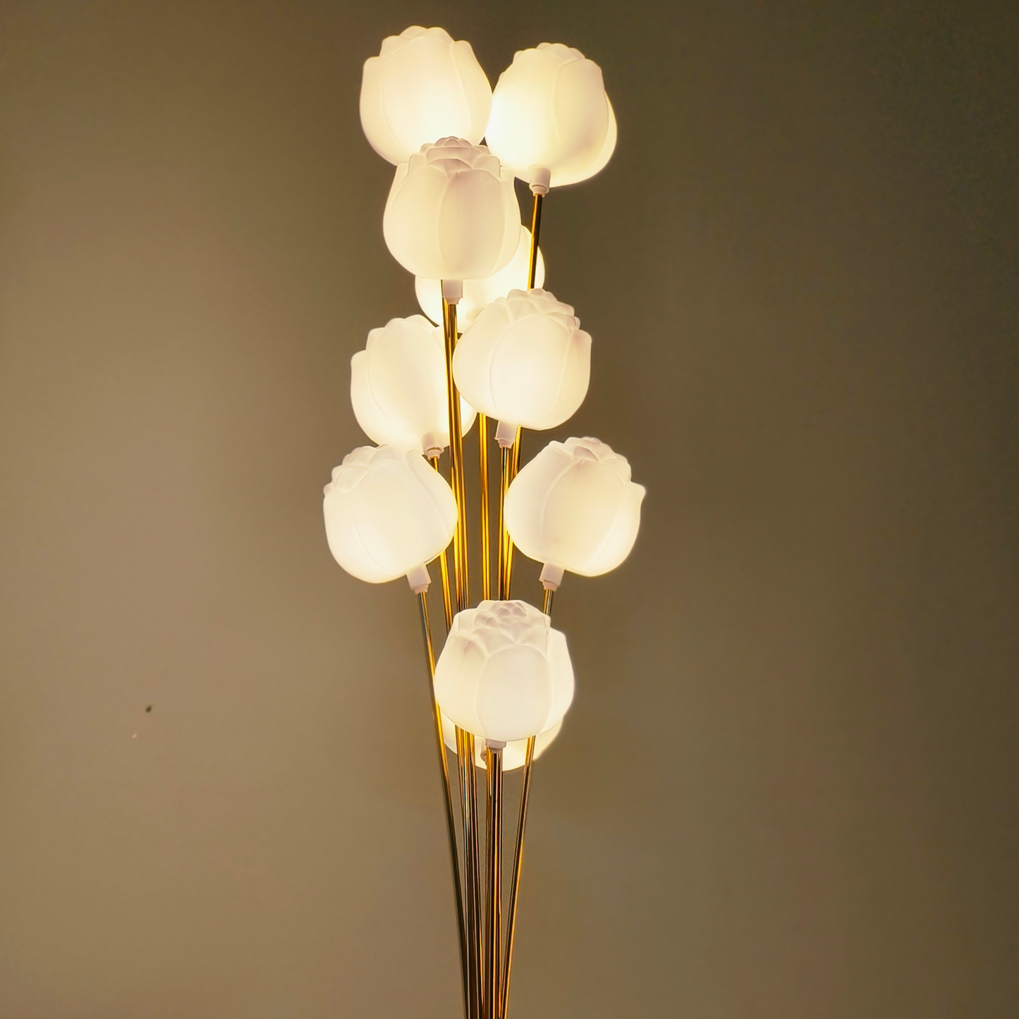 Golden Stem Petal (Tulume Glow) Floor Lamp