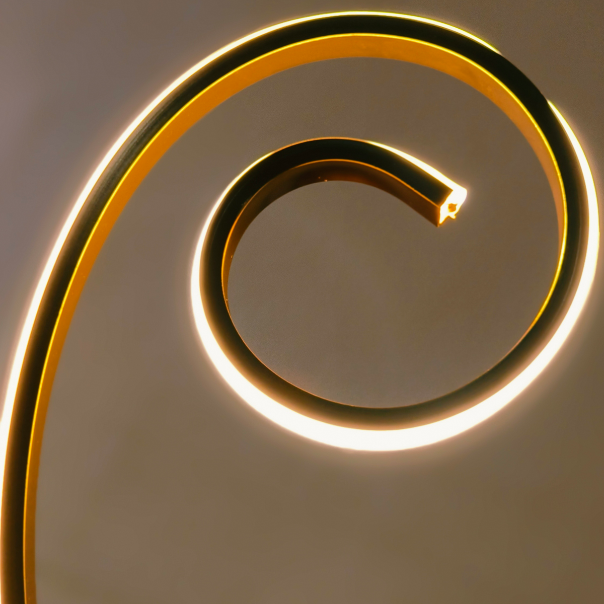 Curvea Luxe Glow (build in- LED) Floor Lamp