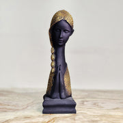 Grace in Silence – Praying / Welcome Woman Sculpture