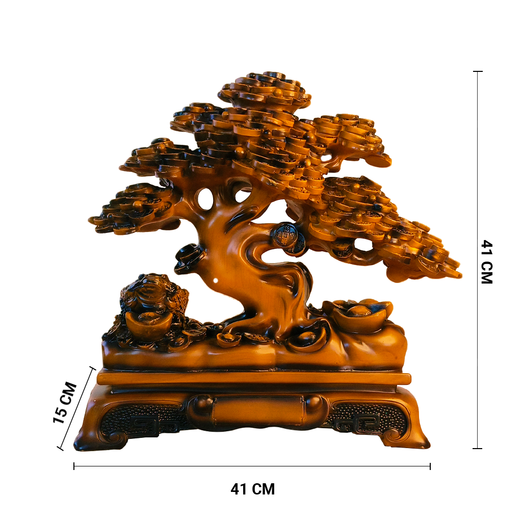 Fortune Bloom – Feng Shui Money Tree Showpiece