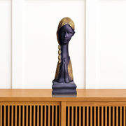Grace in Silence – Praying / Welcome Woman Sculpture