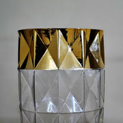 Crystal Crest (Big Size)– Diamond-Cut Glass Vase