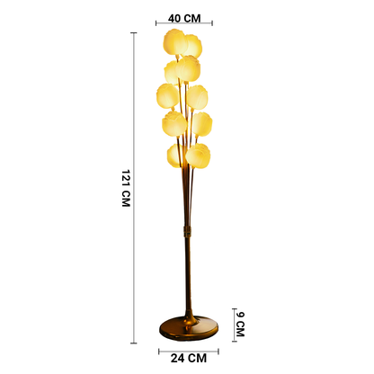 Golden Stem Petal (Tulume Glow) Floor Lamp