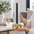Crystal Grid Table Lamp