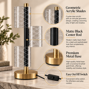 Crystal Orbit Table Lamp