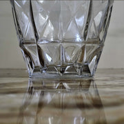 Crystal Crest White (Small Size)– Diamond-Cut Glass Vase