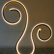 Curvea Luxe Glow (build in- LED) Floor Lamp