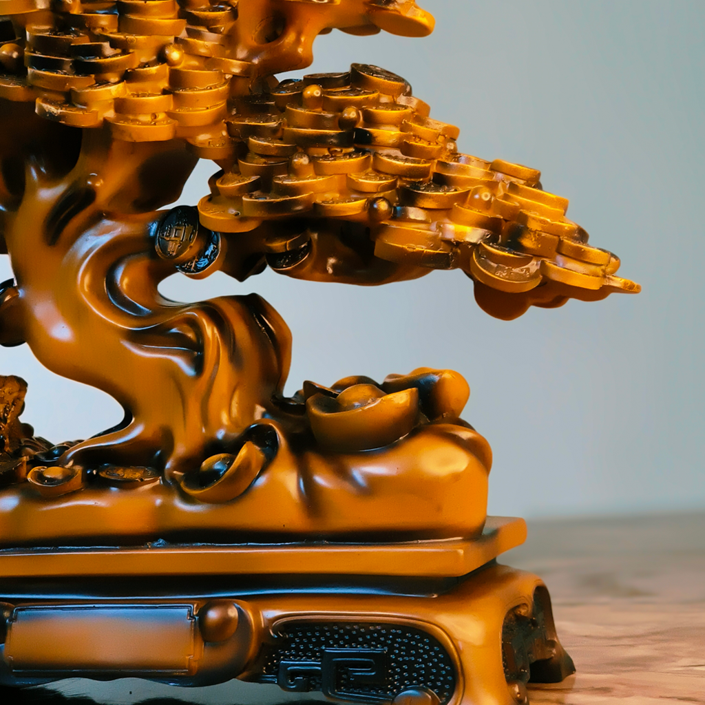 Fortune Bloom – Feng Shui Money Tree Showpiece