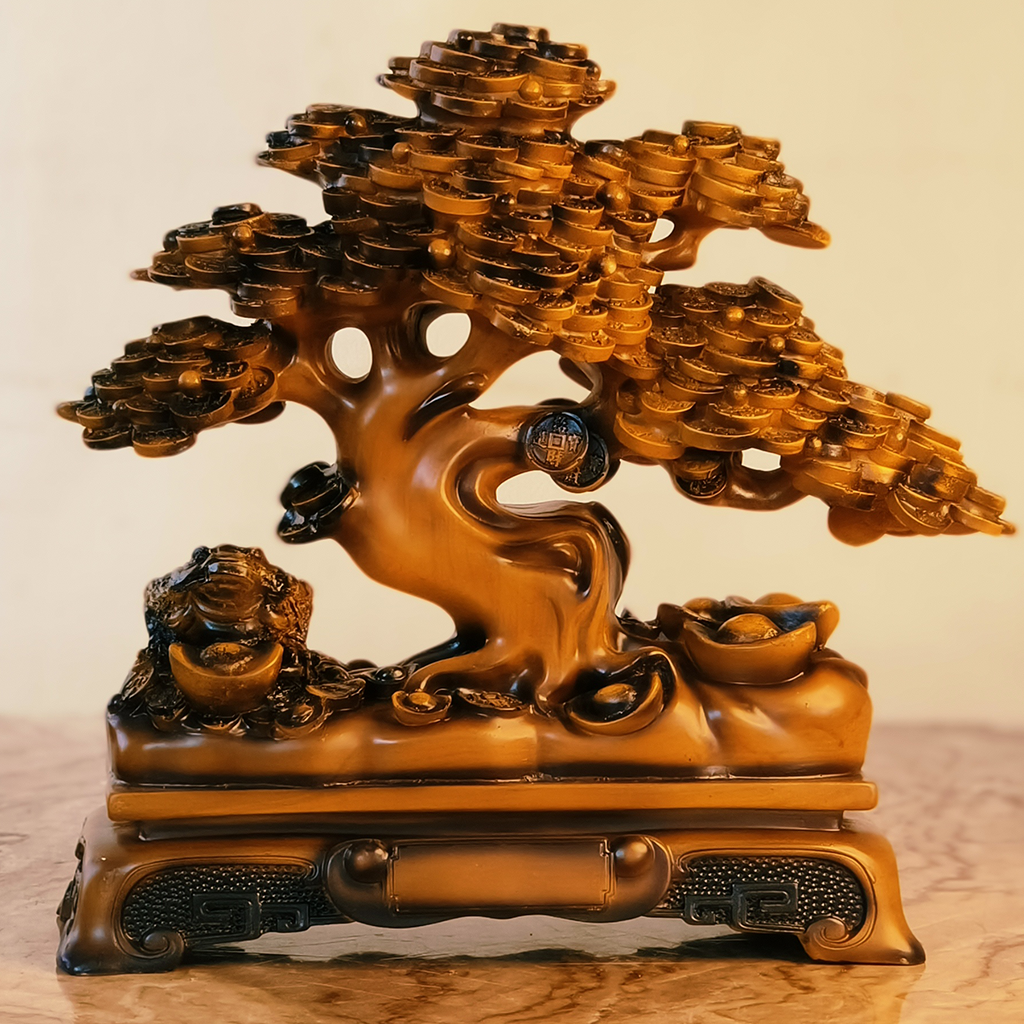 Fortune Bloom – Feng Shui Money Tree Showpiece