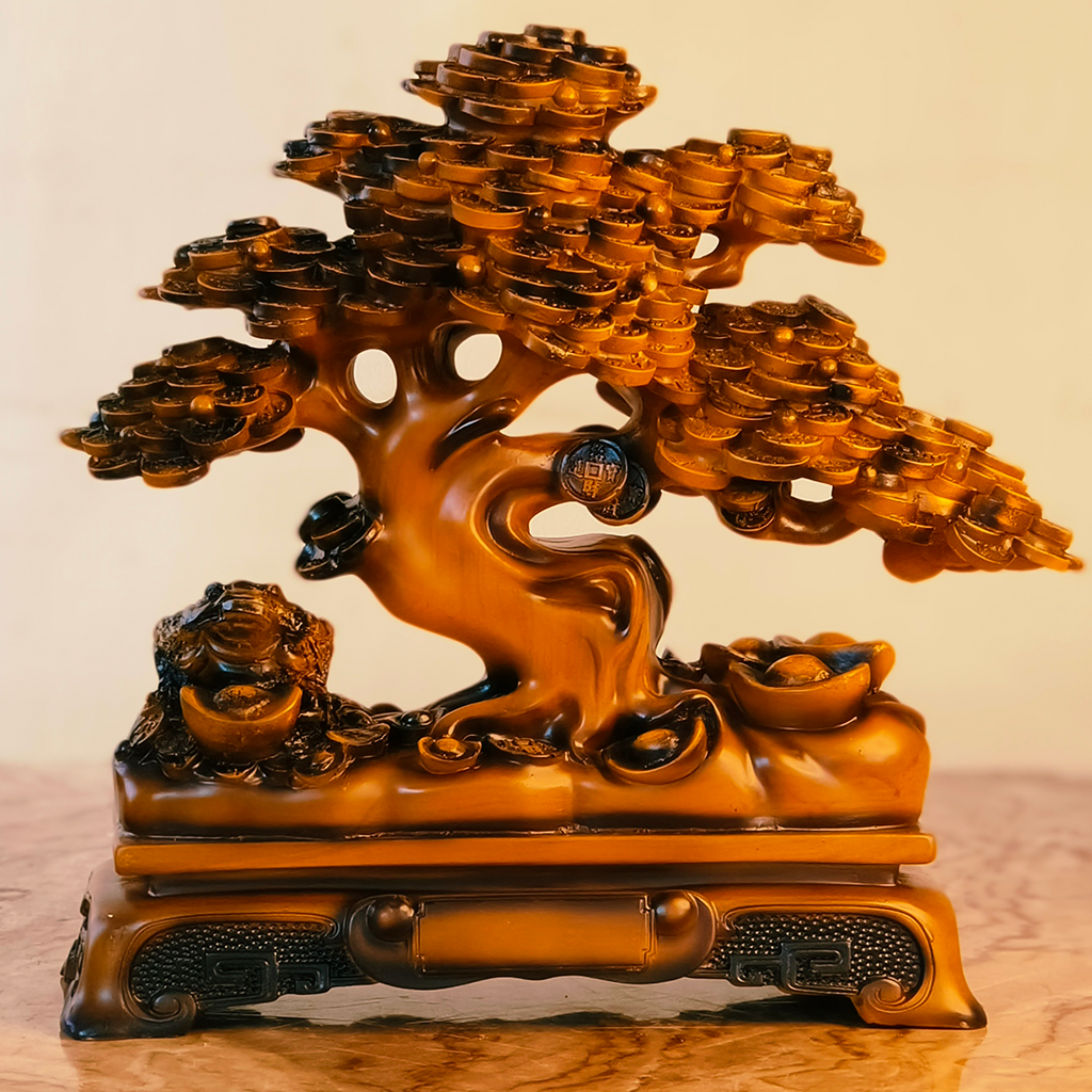 Fortune Bloom – Feng Shui Money Tree Showpiece