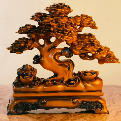 Fortune Bloom – Feng Shui Money Tree Showpiece