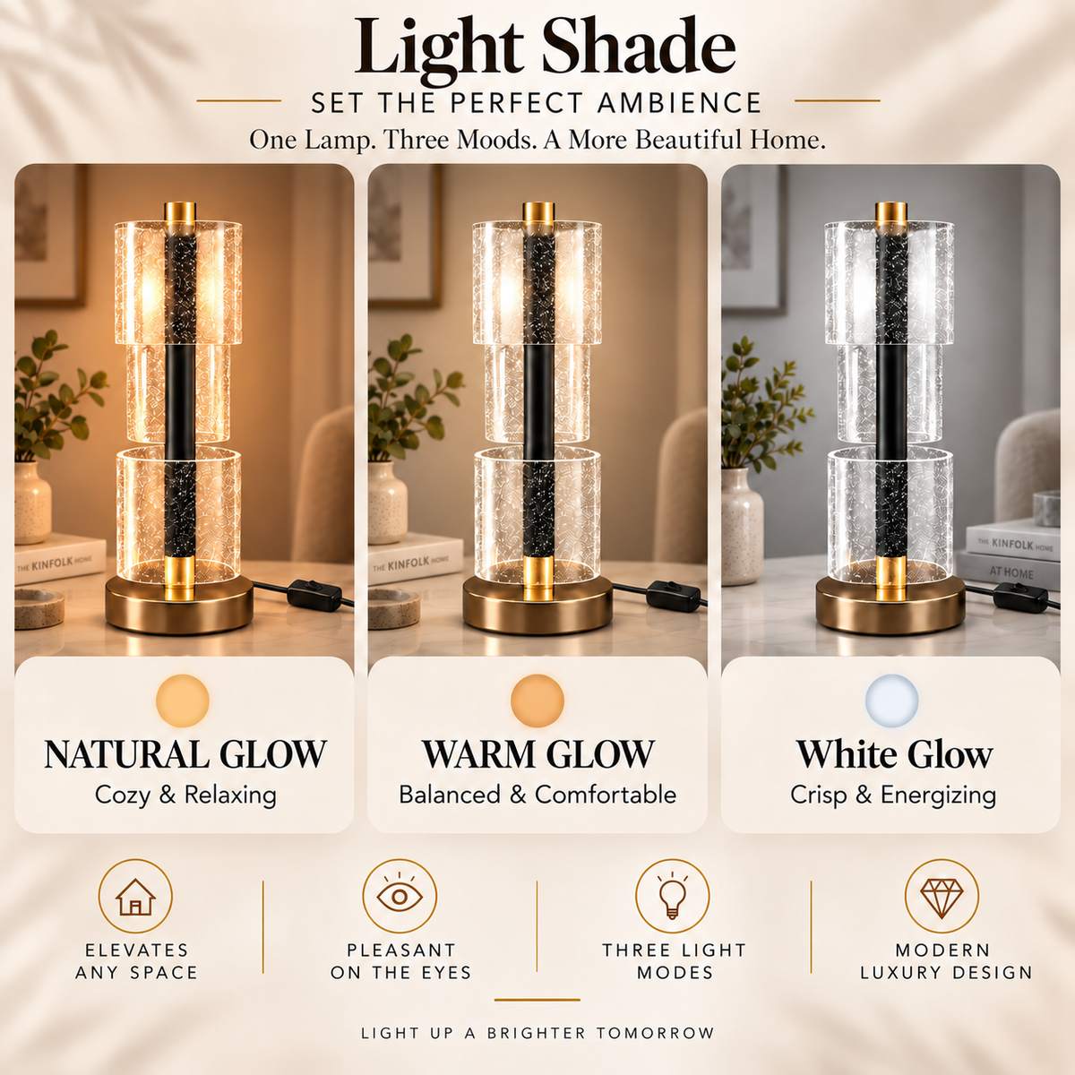Mist Sparkle Table Lamp