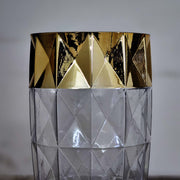 Crystal Crest (Big Size)– Diamond-Cut Glass Vase