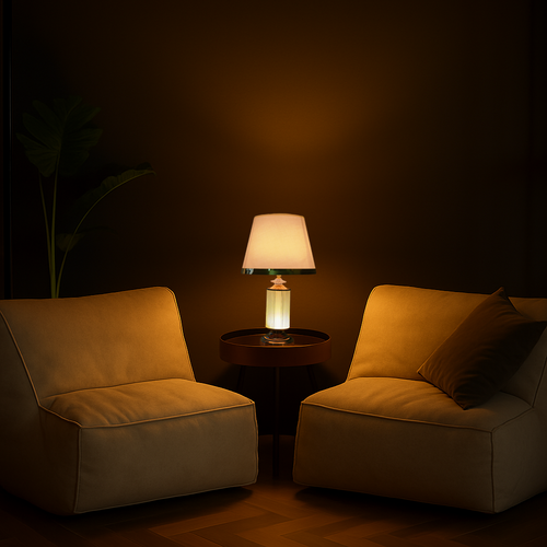 Gold Beam Elite – Luxury Gold Table Lamp