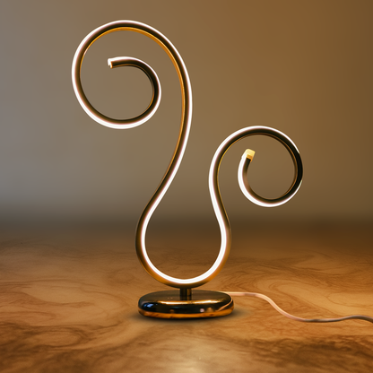 Curvea Luxe Glow (build in- LED) Floor Lamp