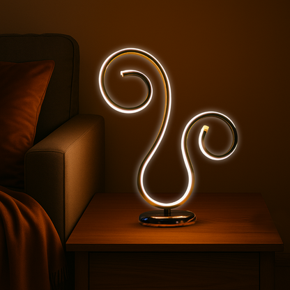 Curvea Luxe Glow (build in- LED) Floor Lamp