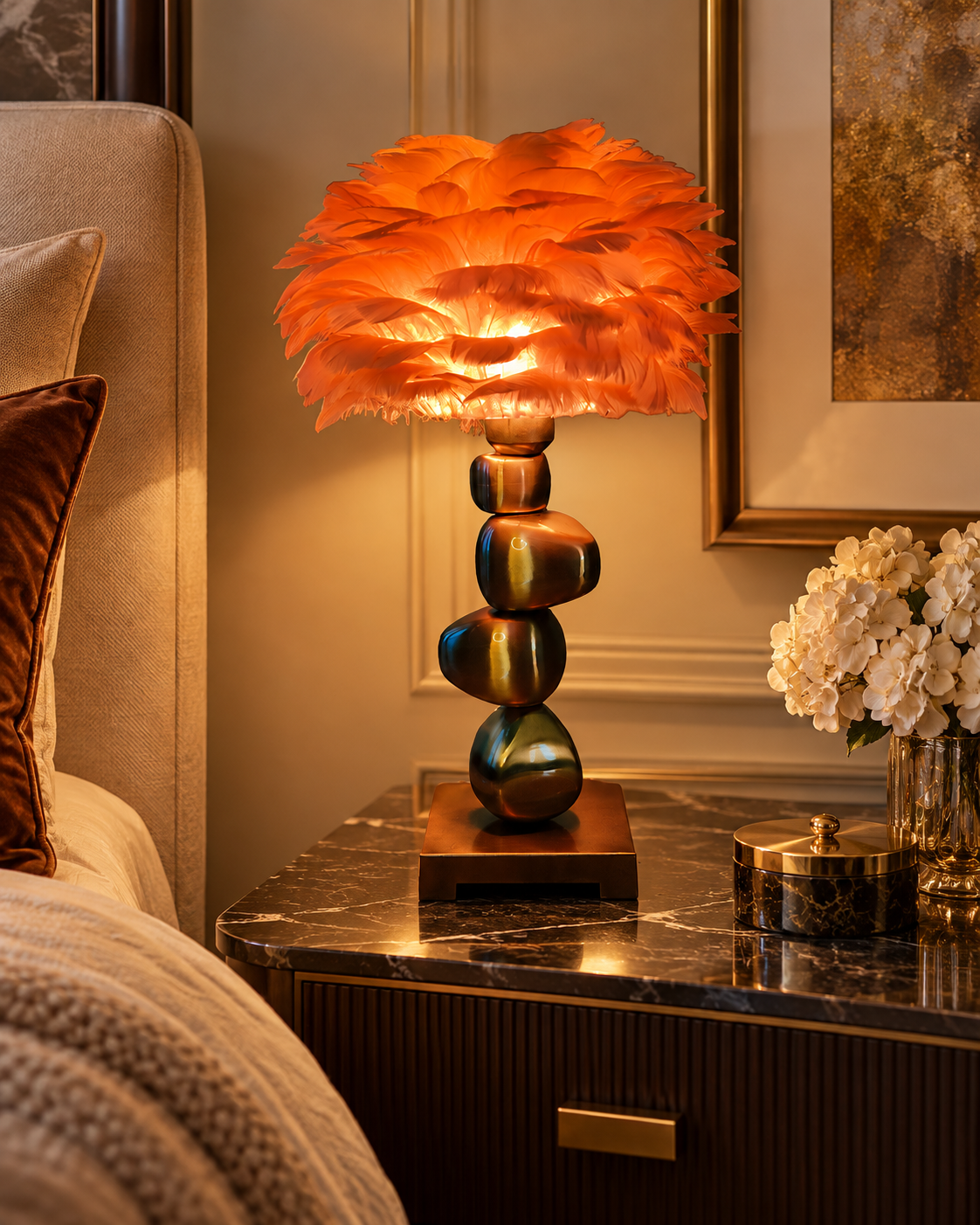 Feather Flare Luxe Table Light