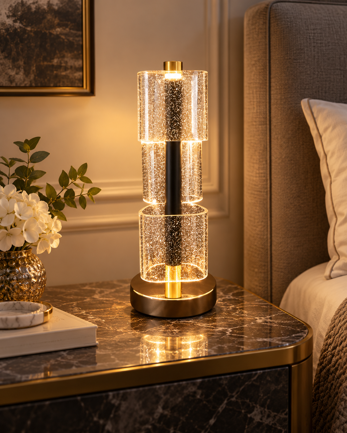 Mist Sparkle Table Lamp
