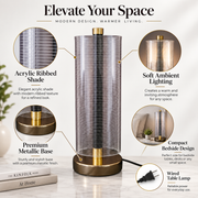 GlassLine Table Lamp