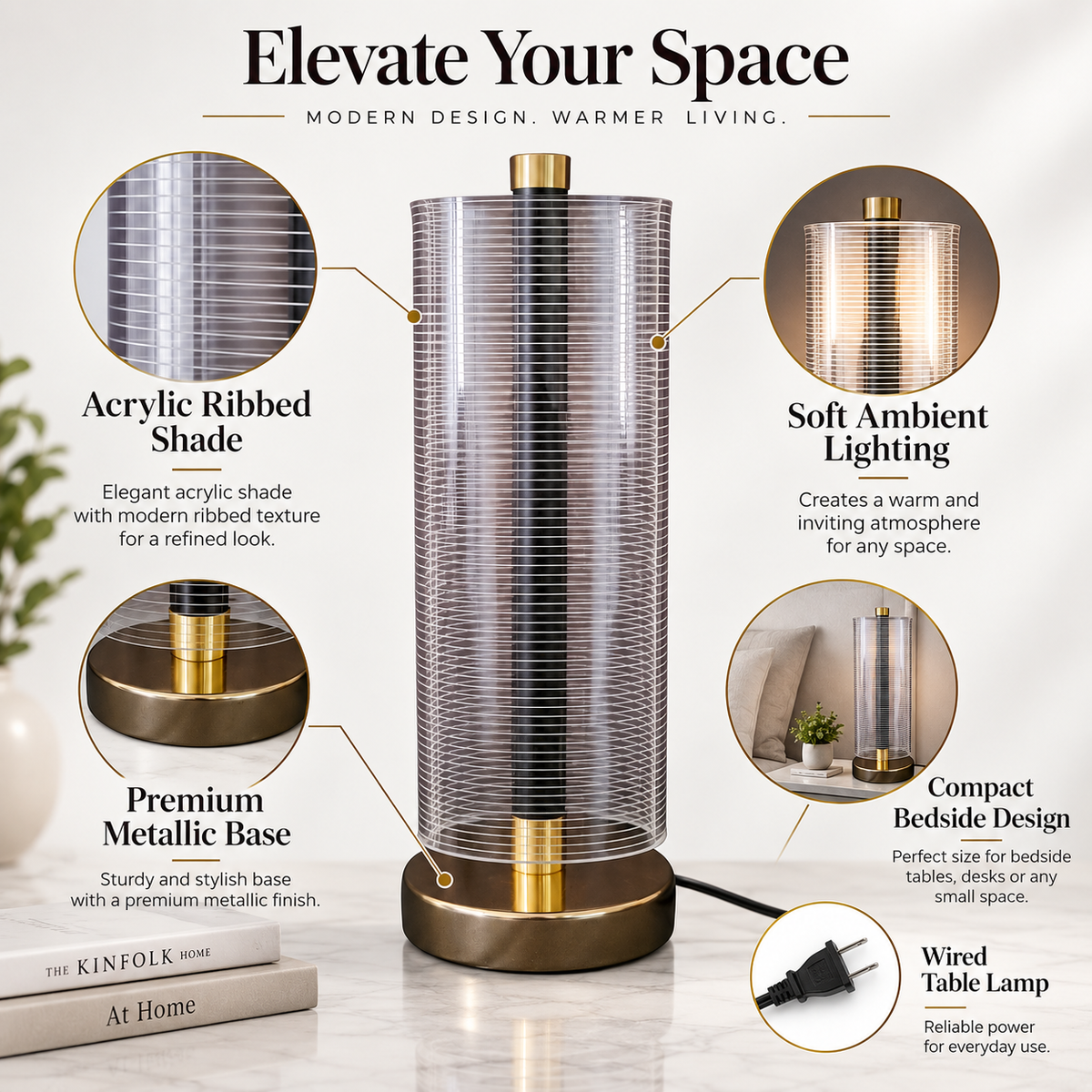 GlassLine Table Lamp