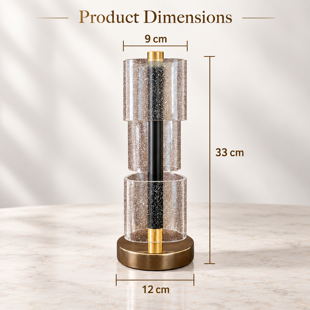 Mist Sparkle Table Lamp